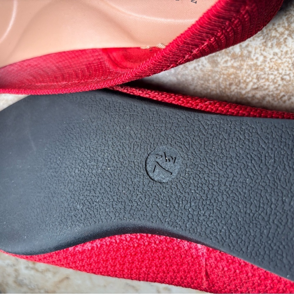 a new day Red Women's Flats - Picture 6 of 6